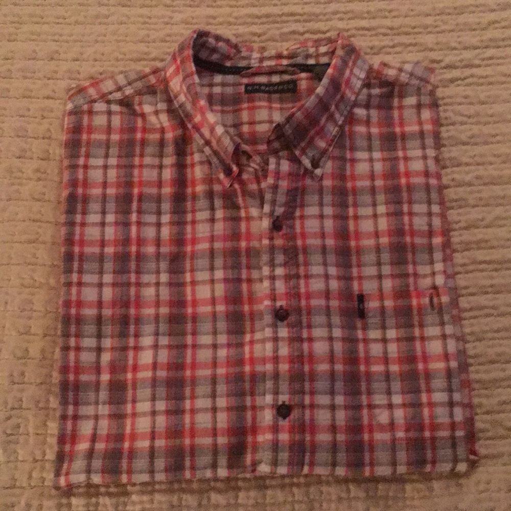 G.H. Bass & Co 3XL short sleeve casual shirt